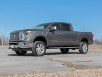 2 Inch Leveling Lift Kit Red 16-Up Titan XD 2WD/4WD Rough Country
