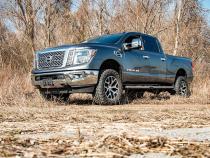 2 Inch Leveling Lift Kit Red 16-Up Titan XD 2WD/4WD Rough Country