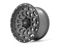 87 Series Wheel Simulated Beadlock Gray/Black 17x8.5 6x5.5 +0mm Rough Country