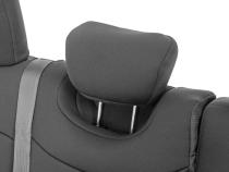 Jeep Neoprene Seat Cover Set Black 18-20 Wrangler JL Unlimited Rough Country
