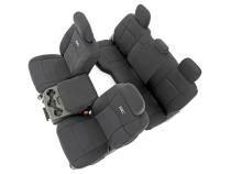 Seat Covers Bucket Seats Front Row and Rear Row Ram 2500 2WD/4WD (19-23) Rough Country
