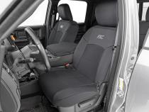 Seat Covers Bucket Seats Front Row and Rear Row Ram 2500 2WD/4WD (19-23) Rough Country