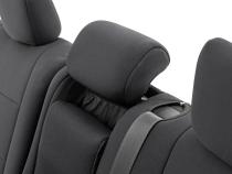 Seat Covers Front Row and Rear Row Bench Jeep Grand Cherokee WK2 2WD/4WD (11-22) Rough Country
