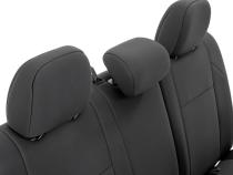 Seat Covers Gray FR &amp;amp; RR Crew Cab Toyota Tacoma 2WD/4WD (2005-2015) Rough Country