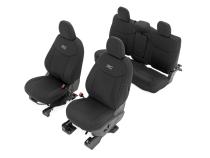 Seat Covers FR &amp;amp; RR W/Armrest Crew Cab Ford Maverick 2WD/4WD (22-26) Rough Country