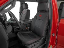 Leather Seat Covers FR Bucket RR 60/40 Chevy/GMC Sierra 1500 (19-25)/Silverado 1500 (19-26) Rough Country