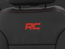 Leather Seat Covers FR Bucket RR 60/40 Chevy/GMC Sierra 1500 (19-25)/Silverado 1500 (19-26) Rough Country