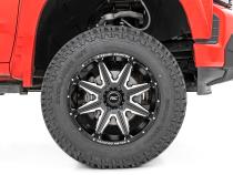 91 Series Milled One-Piece Gloss Black 20x12 8x180 -44mm Rough Country