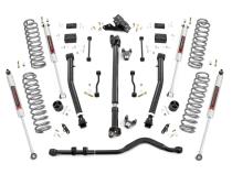 3.5 Inch Lift Kit Adj Lower FR D/S M1 Non-Rubicon Jeep Wrangler Unlimited (24-26) Rough Country
