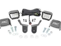 Honda Dual LED Cube Kit 3.0 Inch Osram Wide-Angle Series 16-20 Pioneer Rough Country