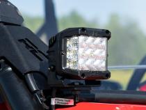 Honda Dual LED Cube Kit (19-20 Talon Black Series w/ Cool White DRL) Rough Country