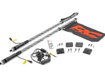 Honda LED Whip Light Bed Mount Kit w/LED Whip Lights For 19-21 Talon Rough Country