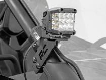 Polaris Dual LED Cube Kit w/Black Series Spot LED's 20-21 Polaris RZR PRO XP Rough Country