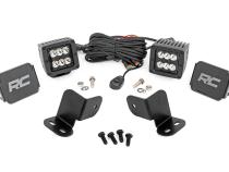 LED Light Kit Rear Mount 2 Inch Black Pair Segway 570 F Rough Country