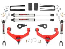 3.5 Inch Lift Kit V2 Red Silverado/Sierra 2500HD/3500HD (11-19) Rough Country