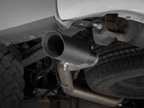 Dual Cat-Back Exhaust System w/Black Tips 09-14 F-150 V8-4.6L, 5.0L, 5.4L Rough Country