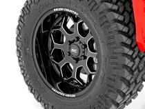 96 Series Wheel One-Piece Gloss Black 20x10 6x5.5 -19mm Rough Country