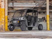 Can-Am Defender 12 Inch Recessed Bumper LED Kit Black Series w/White DRL 16-20 Defender Rough Country