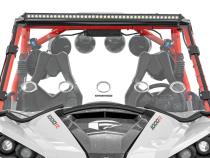 LED Light Kit Front Mount 40 Inch Black Single Row Can-Am Commander Max 1000 Rough Country