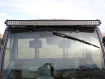 50 Inch Dual Row LED Light Kit Black Series with White DRL Front-Facing 14-22 Kubota RTV-X900/RTV-X1100 Diesel Rough Country