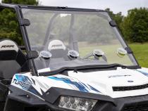 Polaris Scratch Resistant Vented Full Windshield without Factory Plastic Visor 16-18 Polaris RZR 900/1000XP Turbo Rough Country