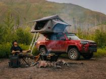 Roof Top Tent Rack Mount 12 Volt Accessory and LED Light Kit Rough Country