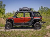 Roof top Storage Soft Bag Gray Weatherproof Rough Country