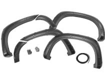 Defender Pocket Fender Flares Flat Black Chevy Silverado 1500 2WD/4WD (19-23) Rough Country
