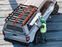 Tacoma Truck Bed Cap SmartCap EVOc Commercial White For 24-26 Toyota Tacoma 6 Foot Standard Bed RSI SmartCap