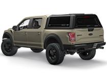 Ford Maverick Truck Bed Cap SmartCap Edge Hatchback Matte Black 22-26 Ford Maverick 4.5 Foot Short Bed RSI SmartCap