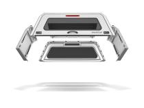 Silverado/Sierra Truck Bed Cap SmartCap Edge Sport Matte Black 20-26 Chevrolet Silverado/Sierra 2500/3500 HD 6.5 Foot Standard Bed RSI SmartCap