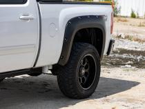 Pocket Fender Flares GBA Black Chevy Silverado 1500/2500HD/3500HD (07-14) Rough Country