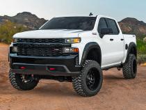 Pocket Fender Flares GBA Black Chevy Silverado 1500 2WD/4WD (2019-2021) Rough Country