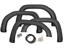 Traditional Pocket Fender Flares Flat Black 19-Up GMC Sierra 1500 2WD/4WD Rough Country