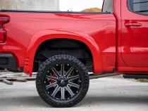 Fender Flares SF1 GJV Riptide Blue Chevy Silverado 1500 2WD/4WD (19-26) Rough Country