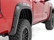 Traditional Pocket Fender Flares Flat Black Toyota Tundra 2WD/4WD (22-23) Rough Country