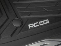 Flex-Fit Floor Mats Front Bucket Silverado/Sierra 1500/2500HD/3500HD (19-26) Rough Country