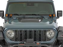 Hood Scoop PYV Hella Yella Jeep Gladiator JT/Wrangler JL 4WD (2018-2026) Rough Country