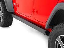 Power Running Boards Dual Electric Motor 4 Door Jeep Wrangler JL (2018-2026) Rough Country