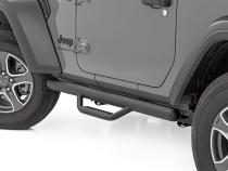 Nerf Steps Full Length 2 Door Jeep Wrangler JL 4WD (2018-2026) Rough Country