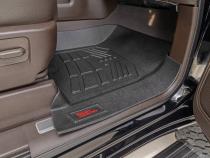Floor Mats FR Bucket Crew Silverado/Sierra 1500/2500HD/3500HD (19-26) Rough Country