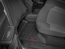Sure-Fit Floor Mats Front &amp;amp; Rear Crew Ford Ranger 2WD/4WD (2024-2026) Rough Country