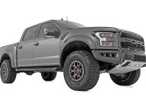 HD2 Aluminum Running Boards Crew Cab Ford F-150/Lightning/F-250/F-350/Raptor (15-26) Rough Country