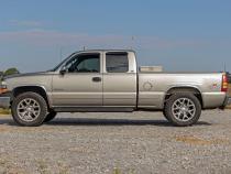 HD2 Aluminum Running Boards Ext Cab Silverado/Sierra 1500/2500HD (99-06 &amp;amp; Classic) Rough Country