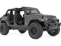 Trail Cladding Hood Protector Jeep Wrangler JL/Wrangler Unlimited (18-26) Rough Country