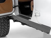 Trail Cladding Rocker Sill Plates Jeep Wrangler Unlimited 2WD/4WD (07-18) Rough Country