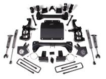 20-24 Silverado/Sierra 2500/3500 HD 5 Inch Lift Kit Without Overload Lift Kit Fox Adventure Shocks Zone Offroad