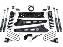 19-24 RAM 3500 6.5 Inch Radius Arm 5 Inch Rear Block Without Overload Diesel 8-Bolt T-Case Nitro Shocks Zone Offroad