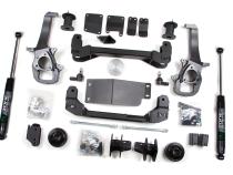 2012 RAM 1500 4 Inch Lift Kit With Nitro Shocks Zone Offroad