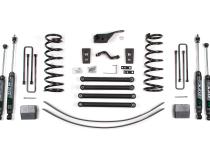 00-02 Dodge RAM 2500 5.0 Inch Coil Spring Lift Kit With Nitro Shocks Zone Offroad
